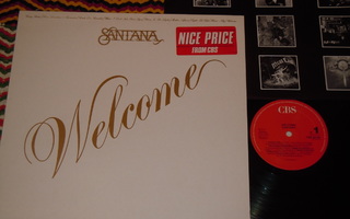 SANTANA - Welcome - LP 1986 jazz rock EX