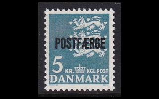 Tanska PF_44 ** Vaakuna 5 Kr (1972)