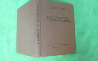 ILMAHYÖKKÄYKSET JA NIIDEN TORJUMINEN v 1938