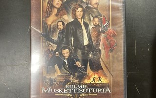 Kolme muskettisoturia (2011) DVD (UUSI)