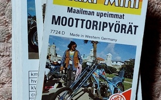 Maxi-Mini Top Ass -kortit Moottoripyörät