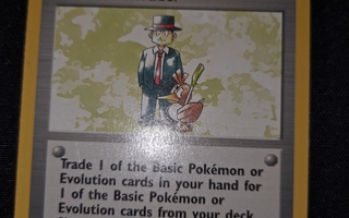 Trainer Pokémon Trader 77/102 Base set Rare card