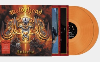 Motörhead : Inferno - 2LP Orange Vinyl, uusi