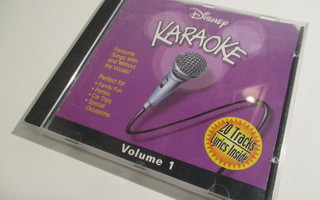 Disney Karaoke 1 CD / 20 Tracks / Lyrics inside