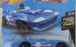 Corvette Grand Sport Roadster 2 door Blue Hot Wheels 1:64
