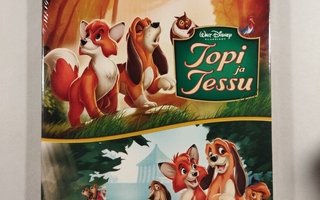 (SL) UUSI 2 DVD) DISNEY: TOPI JA TESSU (1981) 1 ja 2 (2006