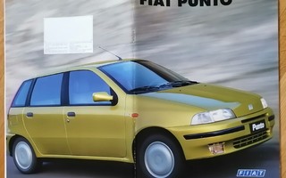 1996 Fiat Punto PRESTIGE esite - 50 sivua - KUIN UUSI