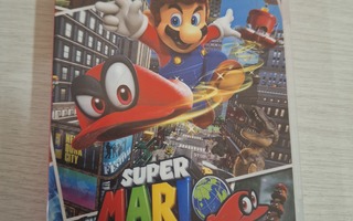 Switch peli: Super Mario Odyssey