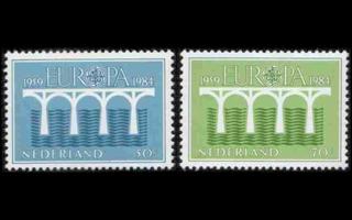 Alankomaat 1251-2A ** Europa (1984)