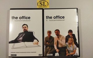 (SL) 4 DVD) The Office - Konttori (BBC) KAUSI 1 & 2