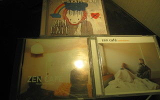 3 kpl Zen Cafe cd-levyjä