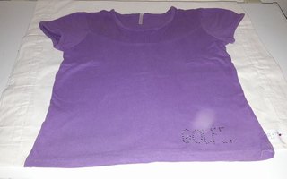 Toppi / t-paita : violetti t-paita ks. mitat
