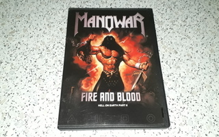 Manowar Fire and Blood Hell on Earth 2 (DVD) HARVINAINEN