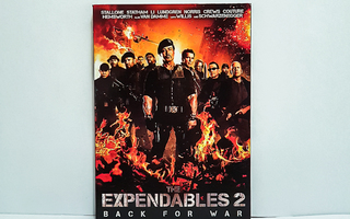 The Expendables 2 DVD Back For War
