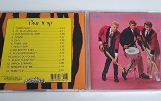 TEDDY & THE TIGERS - Burn it up CD 1978 / 2007 Rockabilly