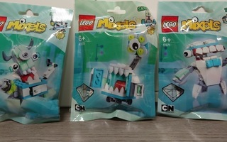 LEGO Mixels 41569, 41570, 41571 eli Surgeo, Skrubz ja Tuth