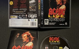 AC/DC Live Rockband PS3 - CiB