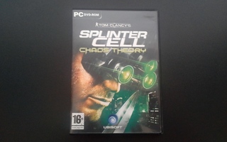 PC DVD: Tom Clancy's Splinter Cell Chaos Theory peli