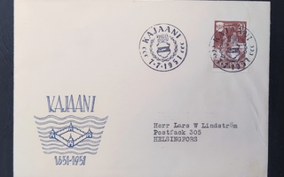 1951 FDC Kajaani 300 vuotta