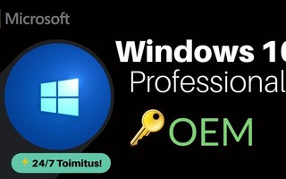 Windows 10 Professional OEM lisenssiavain