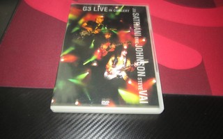 Joe Satriani, Eric Johnson , Steve Vai, G3  – G3 Live