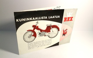REX mopedi myyntiesite 1950-60-luku