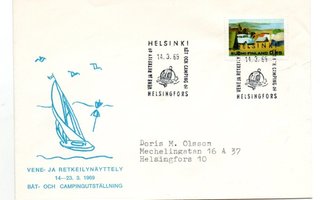 Helsinki: Vene ja retkeily (erikoisleima 14.3.1969)
