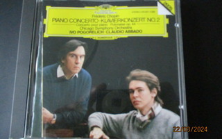 Frederic Chopin PIANO CONCERTO - KLAVIERKONZERT NO.2 (CD)