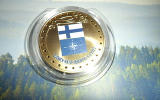 Suomen Nato-jäsenyys mitali (4.4 2023)