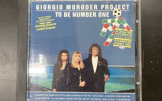 Giorgio Moroder Project - To Be Number One CD
