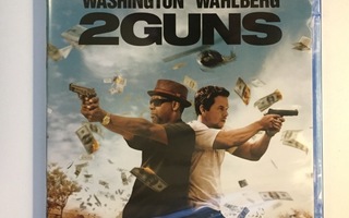 2 Guns (Blu-ray) Mark Wahlberg ja Denzel Washington (UUSI)