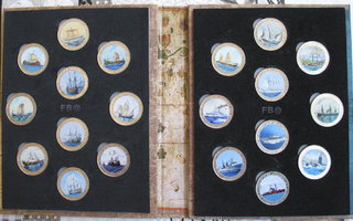 Espanja 1,5€ x20 kpl Navigoinnin Historia, Laiva aiheinen