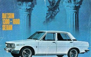 Datsun Bluebird -esite 60-luvun lopusta