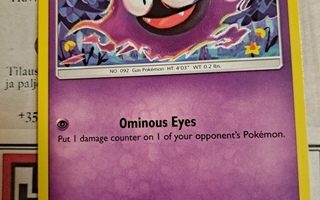 Gastly 36/111 common card