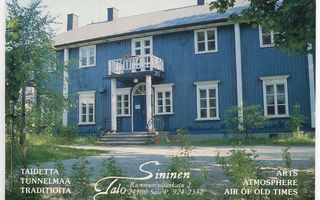 Salo Sininen talo 1980-1990-luku