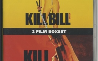 KILL BILL Vol. 1 & 2 – Suomi 2-DVD 2004 - Tarantino, Thurman