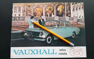 Vauxhall Velox / Cresta auto esite 60-luku