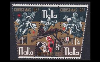 Malta 364-6ds ** Joulu (1967)