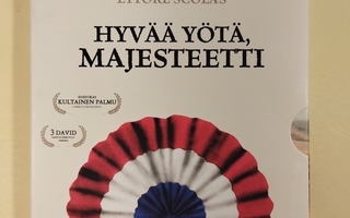 (SL) DVD) Hyvää yötä, majesteetti (1982) Ettore Scola