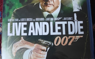 James Bond 007 Elä ja anna toisten kuolla UUSI BLU-RAY