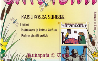 Kaislikossa suhisee + 2 muuta satua (CD-äänikirja)