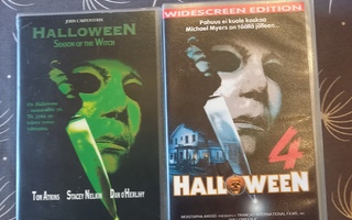 2 kpl Halloween vhs