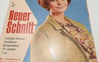 Vintage  kaava  lehti  Neuer Schnitt 64/4