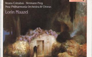 BRAHMS / MAAZEL: Ein Deutsches Requiem – Sony RI CD 1977/90