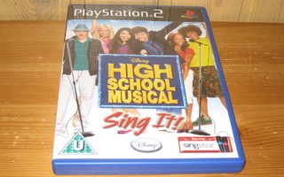 High School Musical - Sing It! Ps2