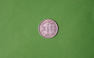 Hopea 50 penniä 1911
