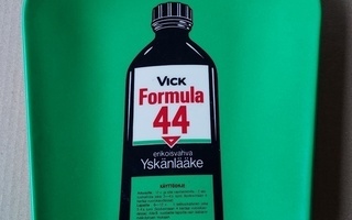 "Rahan palautus kuppi " apteekki Vick Formula harvinainen