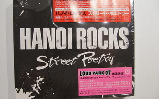 Hanoi Rocks Street Poetry Japanilainen CD HUIVI Harvinainen