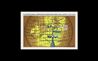 DDR 1745BL34 ** Meteorologia (1972)