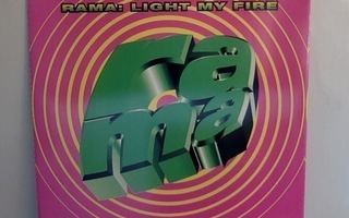 RAMA :: LIGHT MY FIRE :: RARE CD, MAXI-SINGLE FIN 1996  MINT